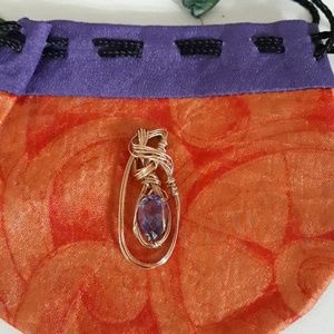 Fabulous Faceted Amethyst Teardrop
